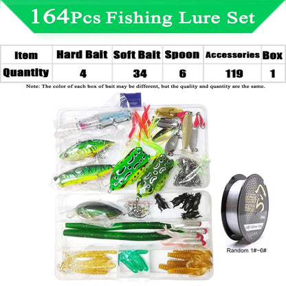 HookUpCo. Premium Fishing Lure Kit with Box - HookUpCo.
