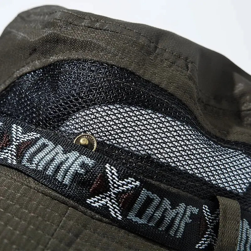 HookUpCo UV Wide Brim Bucket Hat