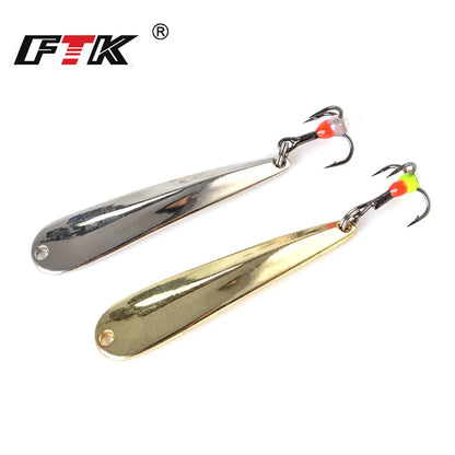 HookUpCo. Winter Ice Fishing Metal Jig Lures