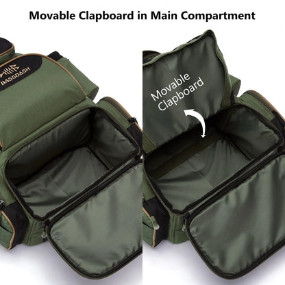 Lightweight Tactical Fishing Tackle Backpack - HookUpCo.