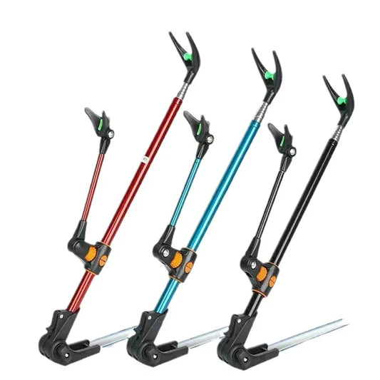 HookUpCo. Stainless Steel Fishing Rod Holder - Dual Purpose 2.4M