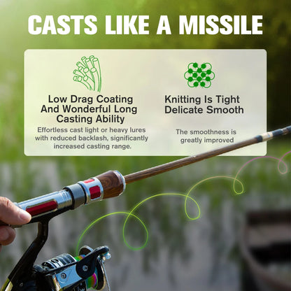 HookUpCo. X12 Xbraid High Strength Fishing Line