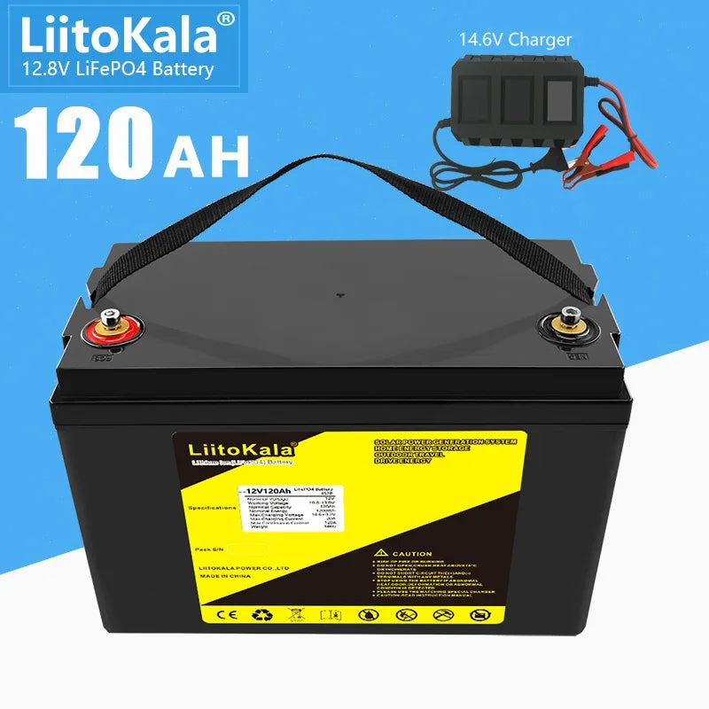 HookUpCo. 12V 100Ah LifePo4 Battery Pack - HookUpCo.