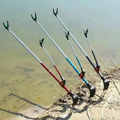 HookUpCo. Stainless Steel Telescopic Fishing Rod Holder - HookUpCo.
