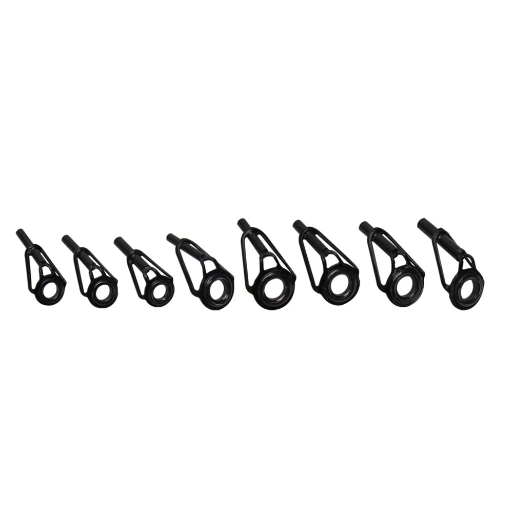 Stainless Steel Fishing Rod Guide Eye Rings Set - HookUpCo.