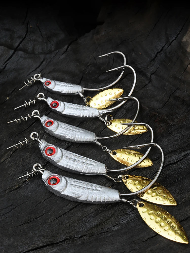 HookUpCo. 3D Eye Fishing Hooks - HookUpCo.