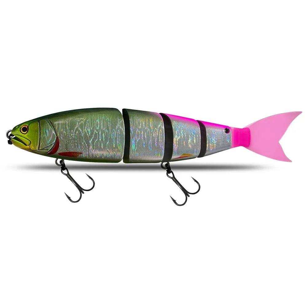 Jointed Floating Swimbait Lure for Big Bass and Catfish