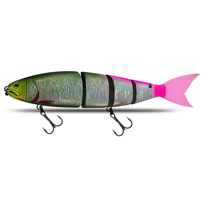 Jointed Floating Swimbait Lure for Big Bass and Catfish