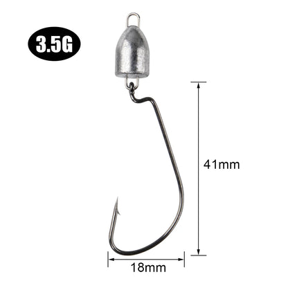 HookUpCo. Weedless Jig Heads 3.5g-10g - HookUpCo.