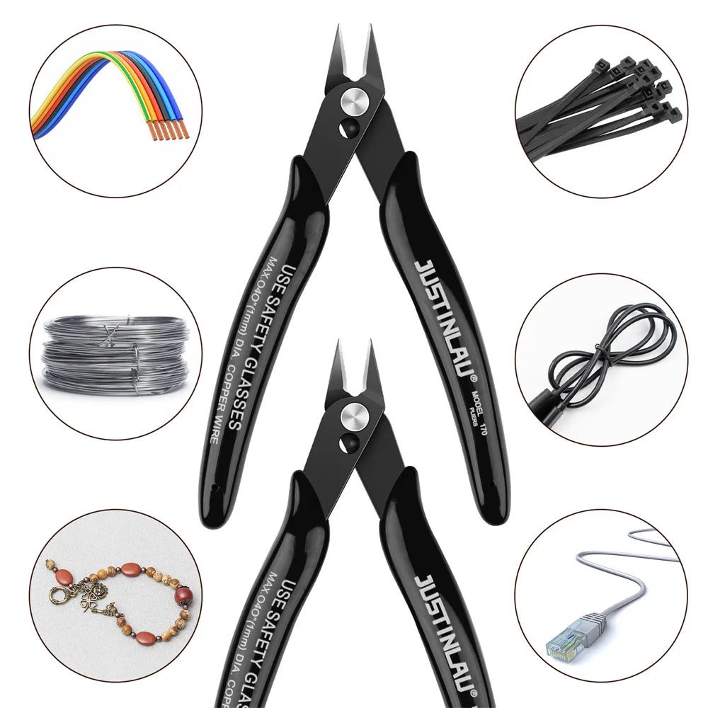 HookUpCo Mini Flush Cut Pliers