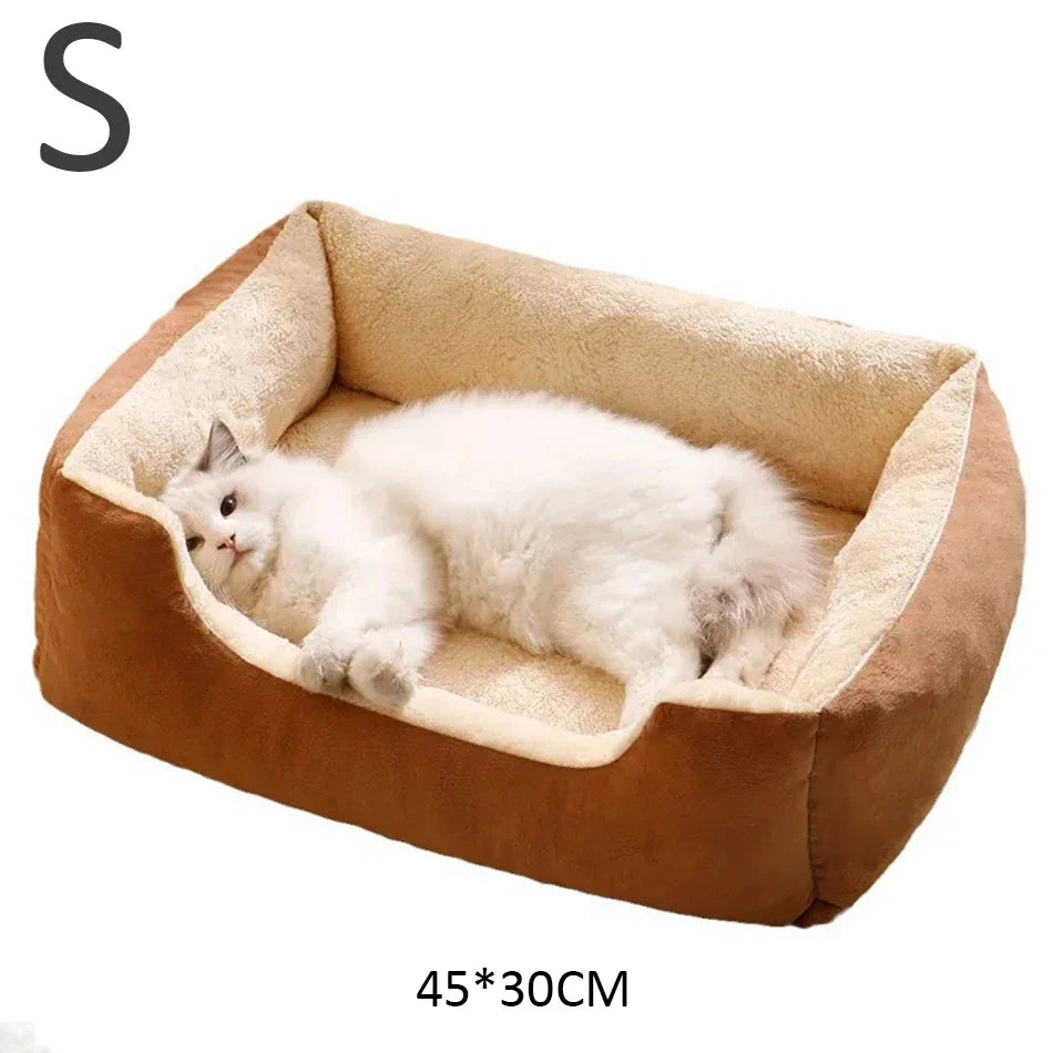 HookUpCo. Cozy Cat Bed with Plush Cushion