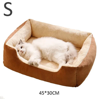 HookUpCo. Cozy Cat Bed with Plush Cushion