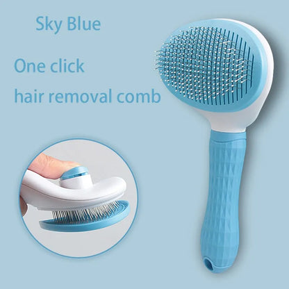 HookUpCo. Pet Grooming Brush for Dogs and Cats