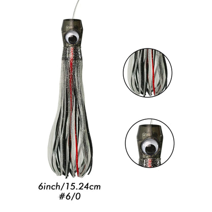 HookUpCo. Transparent Trolling Lure Set for Big Fish