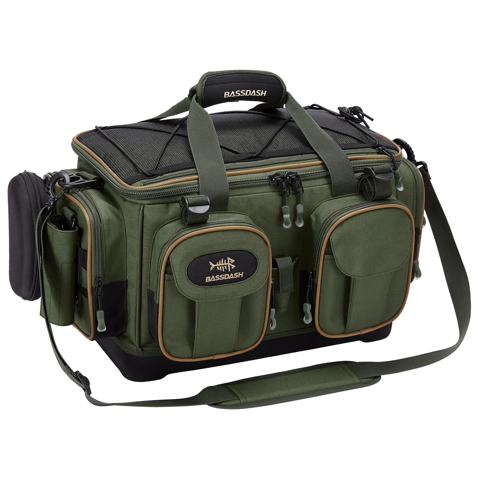 HookUpCo. Water-Resistant Fishing Tackle Bag - HookUpCo.