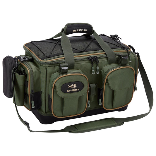 HookUpCo. Water-Resistant Fishing Tackle Bag - HookUpCo.