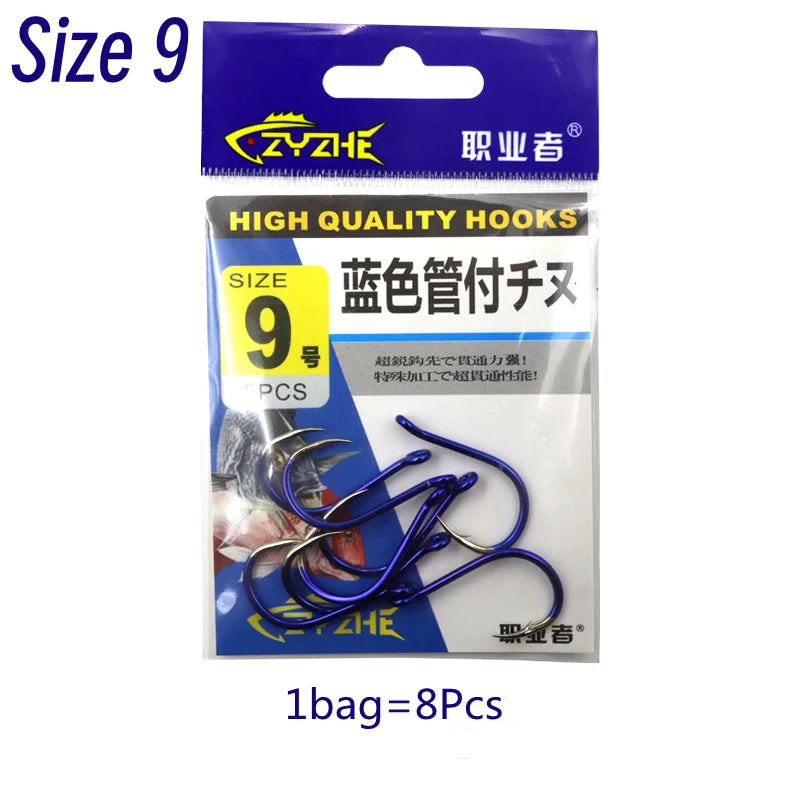 HookUpCo. High Carbon Steel Fishing Hooks Set - HookUpCo.