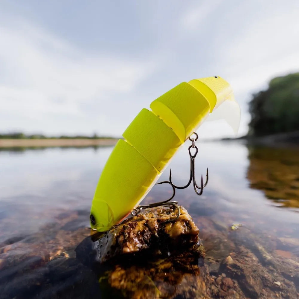 Jointed Floating Swimbait Lure for Big Bass and Catfish