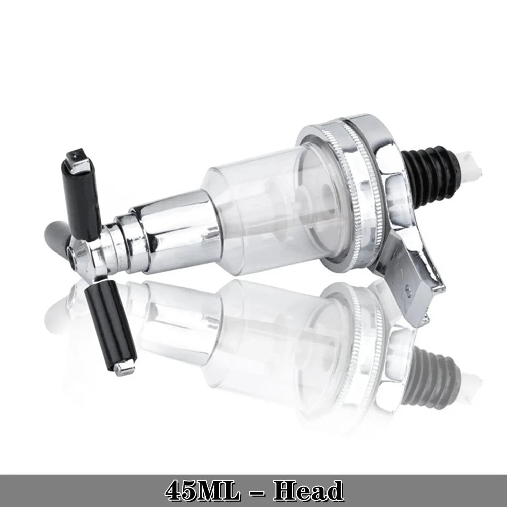 Wall-Mounted Liquor Dispenser for Home Bars