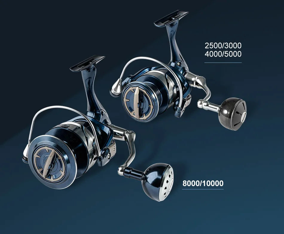 HookUpCo. Saltwater Fishing Reel, 25kg Drag - HookUpCo.