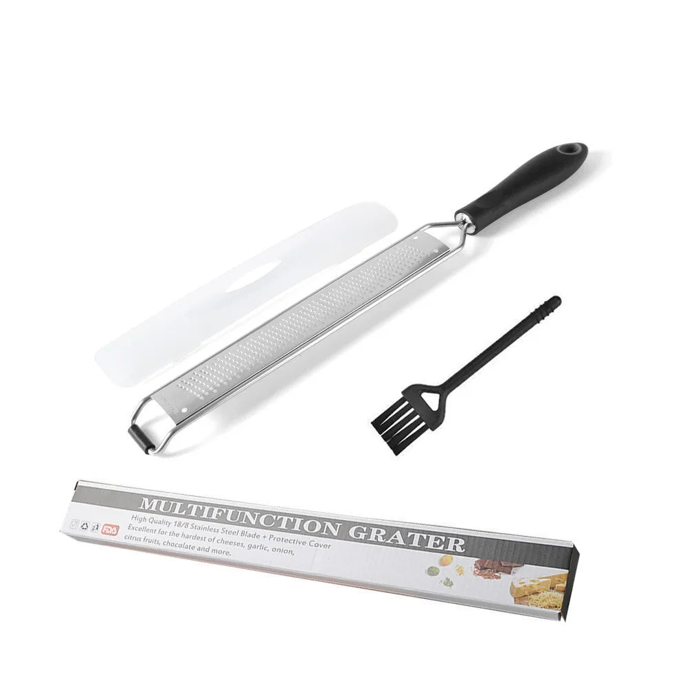 Stainless Steel Grater with Anti-Slip Handle for Easy Use