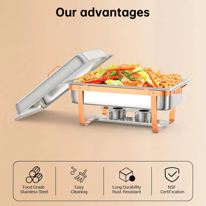 Premium Stainless Steel Chafing Dishes