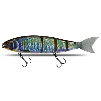 Jointed Floating Swimbait Lure for Big Bass and Catfish