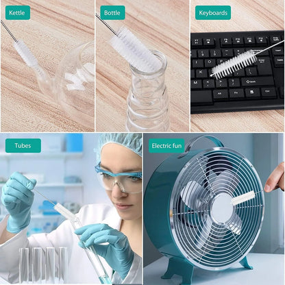 Versatile Stainless Steel Bottle Brushes
