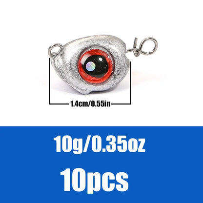 HookUpCo. Cheburashka Sinker Jig Head Weights - HookUpCo.