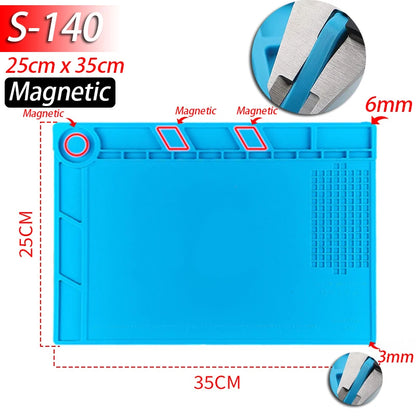 HookUpCo. Heat-Resistant Silicone Soldering Mat