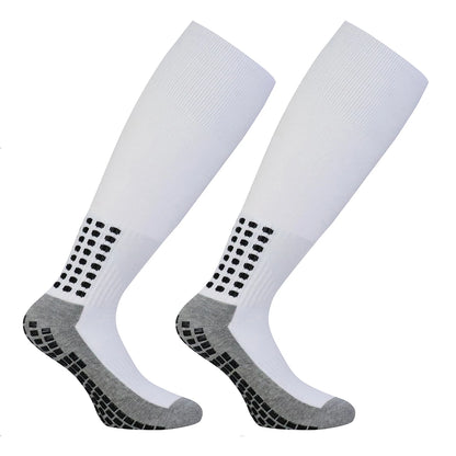 Professional Long Soccer Socks with Non-Slip Silicone Grip