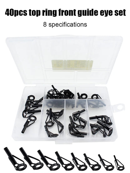 Stainless Steel Fishing Rod Guide Repair Kit - HookUpCo.