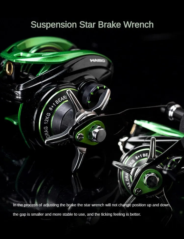HookUpCo. Venom Deep Sea Baitcasting Reel - HookUpCo.