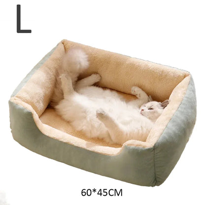 HookUpCo. Cozy Cat Bed with Plush Cushion