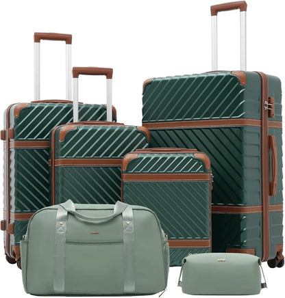 HookUpCo. Hardshell Luggage Set