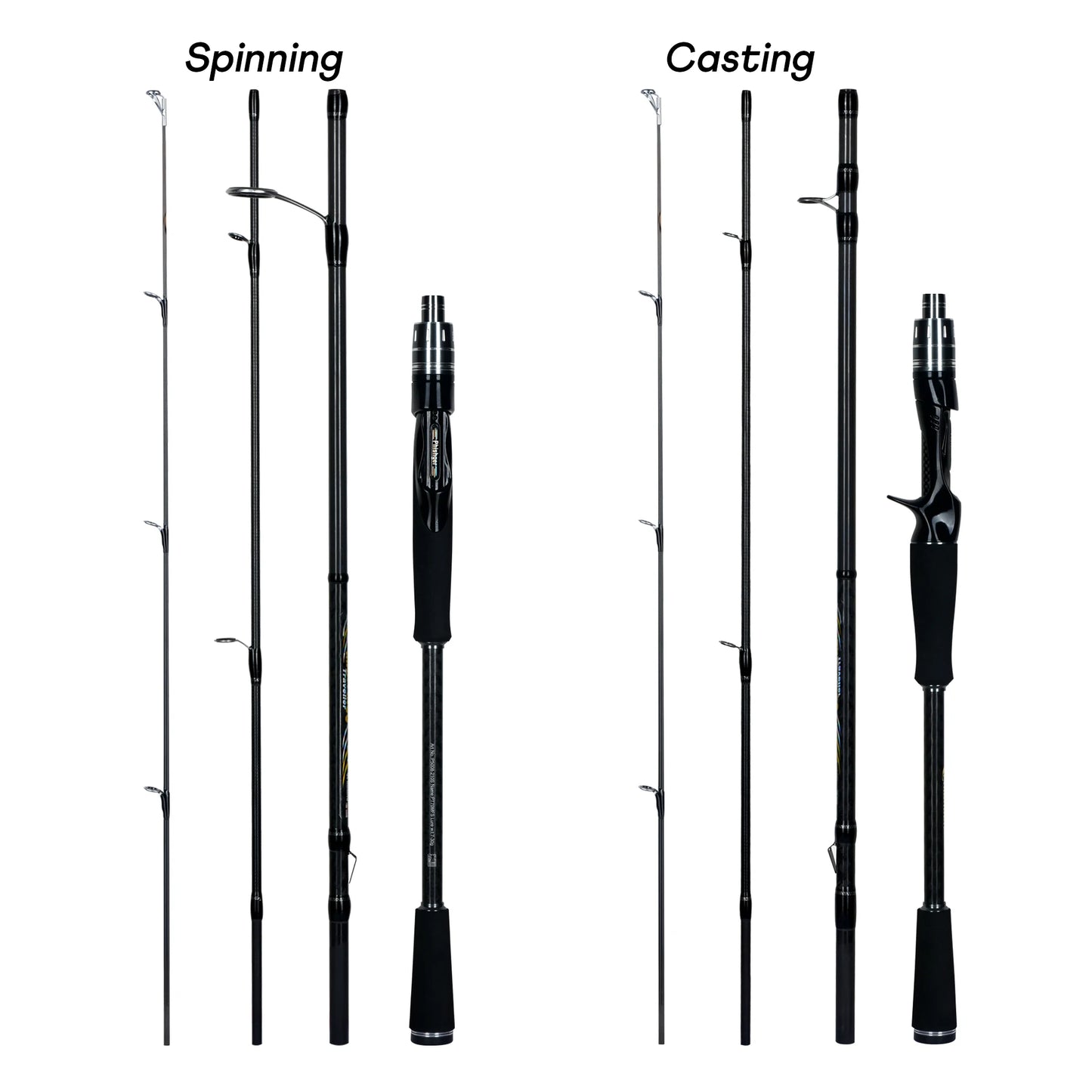 HookUpCo. Maximus Carbon Fishing Rod 1.8m-3.0m - HookUpCo.