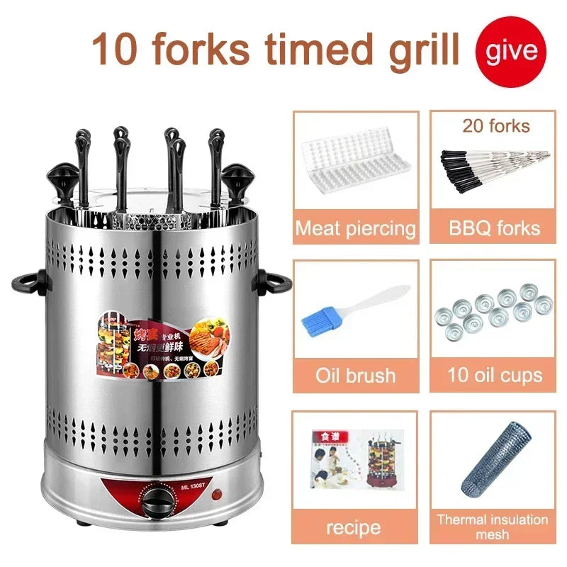 HookUpCo. Smokeless Indoor Grill