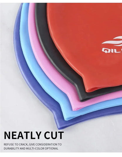 HookUpCo Waterproof Swim Caps