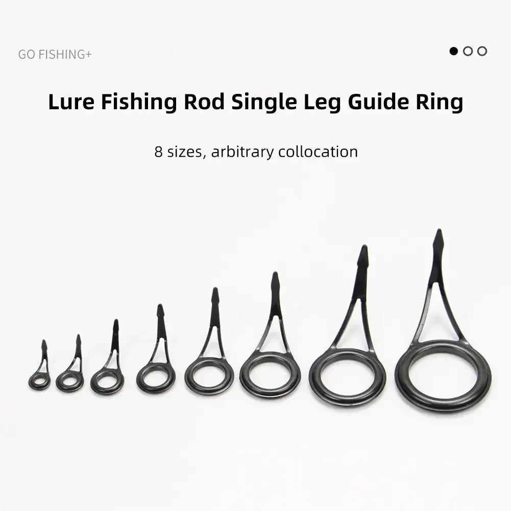 Durable Ceramic Fishing Rod Repair Kit, 8Pcs - HookUpCo.