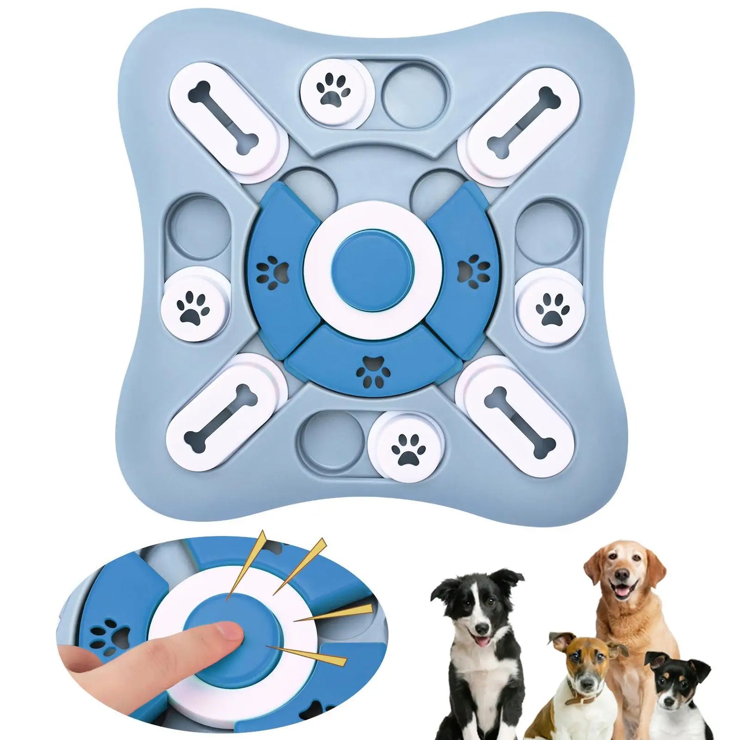 HookUpCo. Interactive Slow Feeder Dog Puzzle