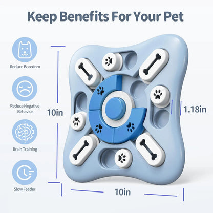 HookUpCo. Interactive Slow Feeder Dog Puzzle