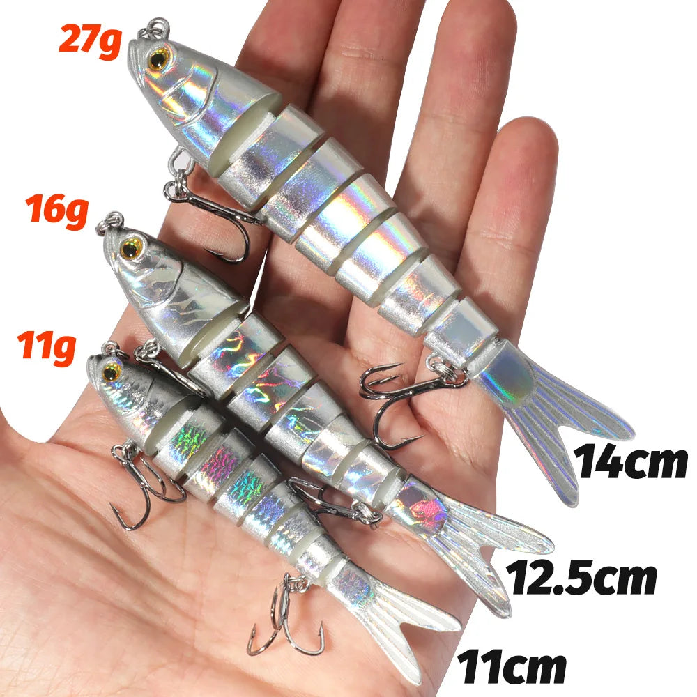 HookUpCo. Bionic Jointed Fishing Lure 11g-27g - HookUpCo.