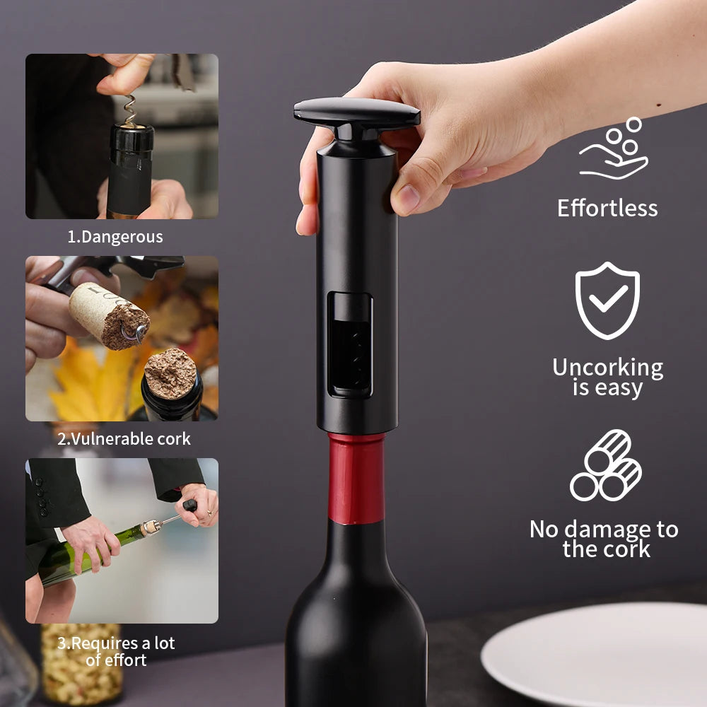 HookUpCo. Professional Waiters Corkscrew Set