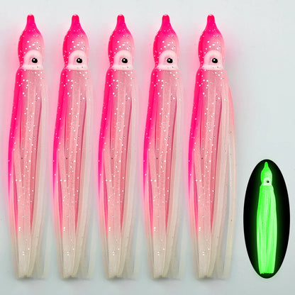 HookUpCo. Luminous Soft Octopus Trolling Lure