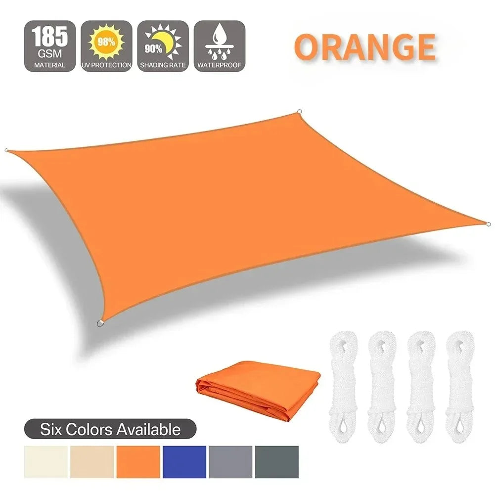 Waterproof UV Block Sun Shade Sail