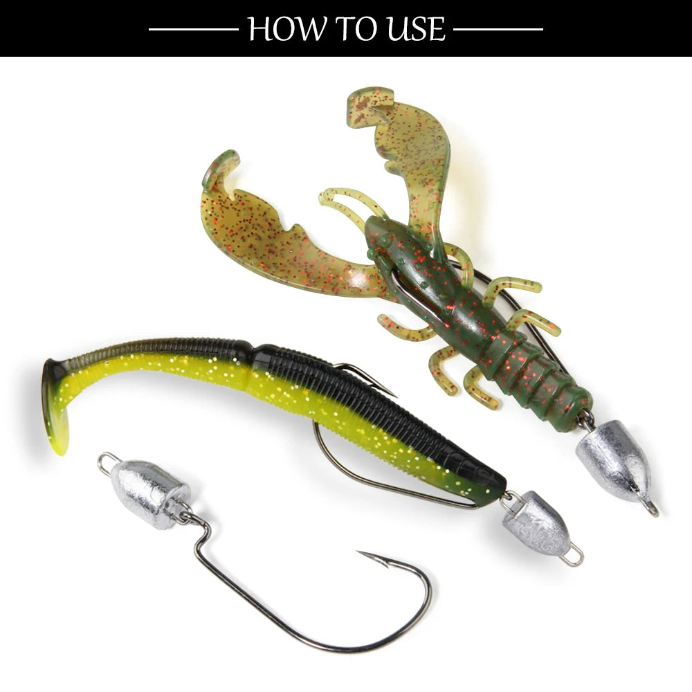 HookUpCo. Weedless Jig Heads 3.5g-10g - HookUpCo.