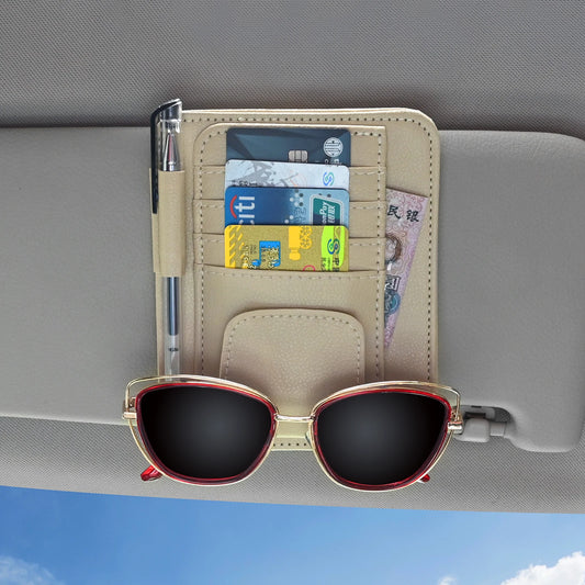 HookUpCo. Car Sun Visor Organizer with Pockets - HookUpCo.