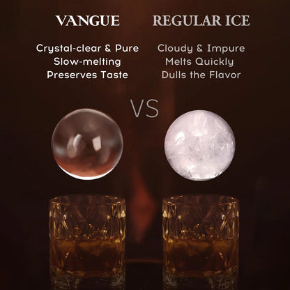 HookUpCo. Crystal Clear Ice Sphere Maker Set