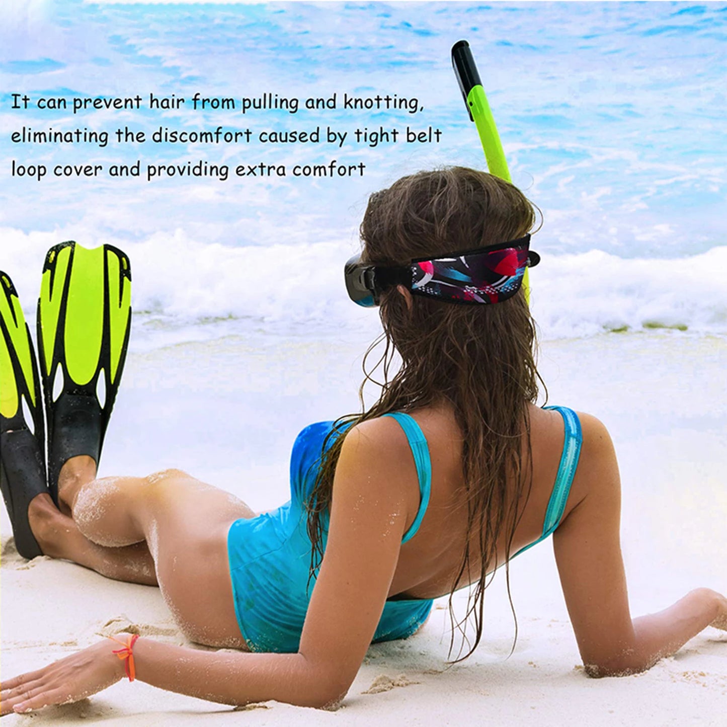 HookUpCo. Neoprene Diving Mask Strap