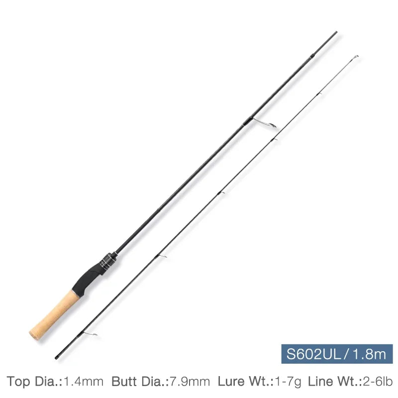 HookUpCo. Light Game Spinning Rod for Trout - HookUpCo.